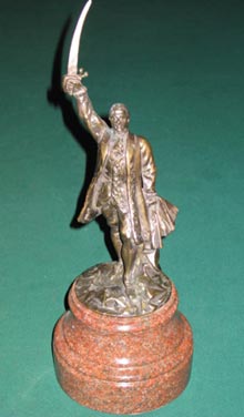 модель памятника адмиралу Д.П.Джонсу 