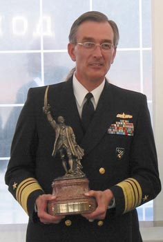 Командующий  Шестым Флотом  Соединенных  Штатов  Америки, вице-адмирал Скотт Фрай